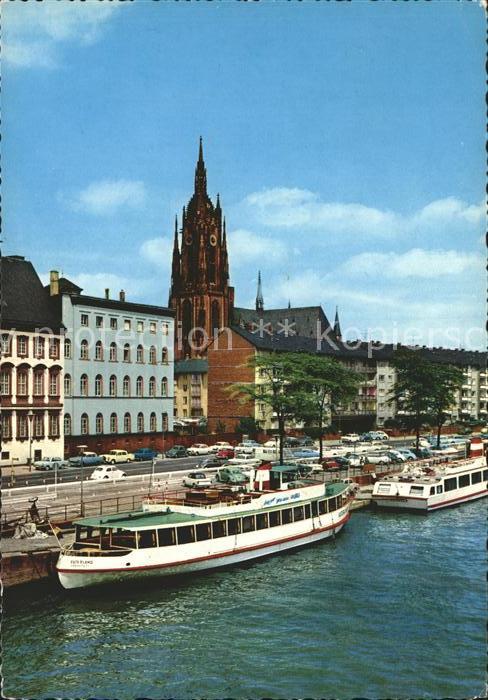 Motorboote Frankfurt am Main Dom