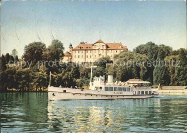 Motorschiffe Mainau Bodensee Deutschordensschloss Ki
