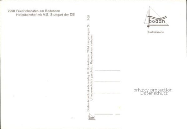 Motorschiffe MS Stuttgart Friedrichshafen Bodensee H – Bild 2