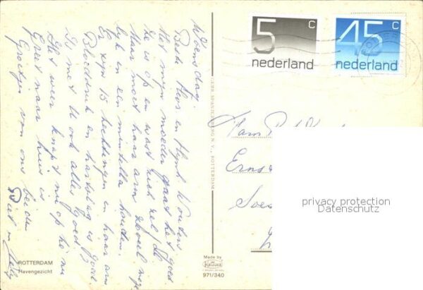 Schiffe Ships Navires Rotterdam Hafen – Bild 2
