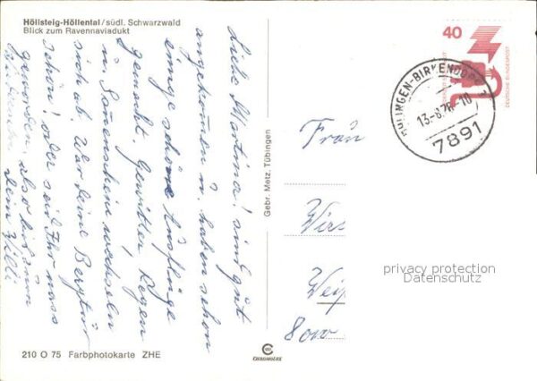 Eisenbahn Höllsteig-Höllental Ravennaviadukt – Bild 2