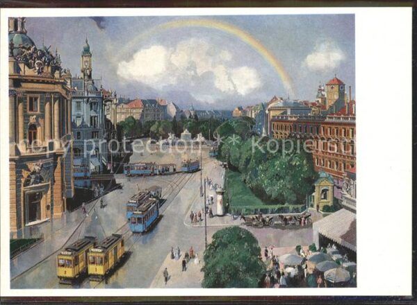 Strassenbahn 100 Jahre Münchener Strassenbahn Lenbac
