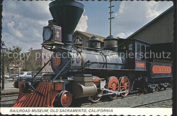 Lokomotive Empire Railroad Museum Old Sacramento