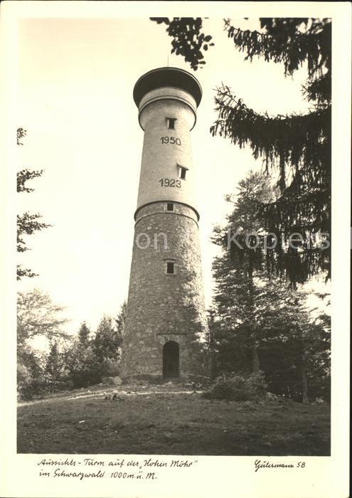 Foto Gutermann Aussichtsturm Hohe Möhr Schwarzwald
