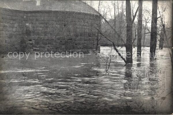 Nuernberg Hochwasser 5.Februar 1909 Kasemattentor