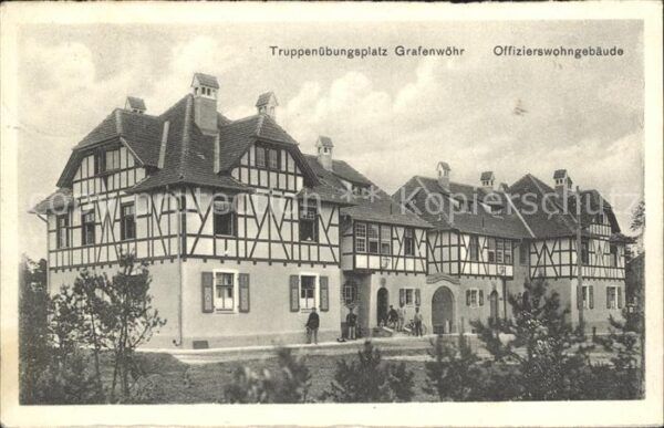 Grafenwoehr Truppenübungsplatz Offiziersgebäude