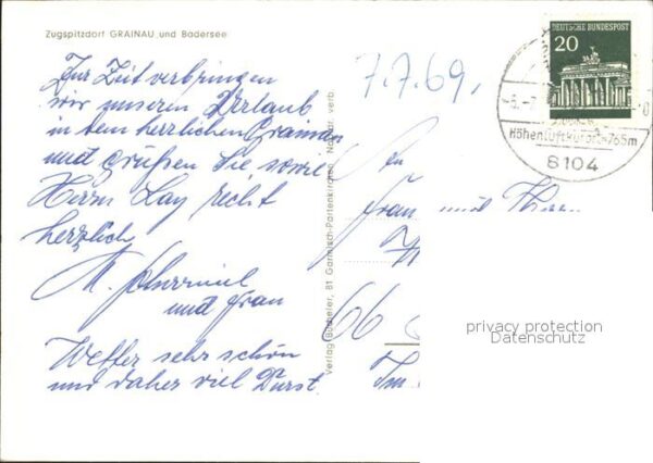 Grainau Zugspitze und Badersee – Bild 2