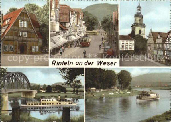 Rinteln Weserpartie und Altstadt