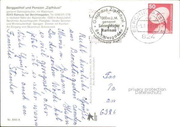 Ramsau Berchtesgaden Berggasthof und Pension Zipfhäusl – Bild 2