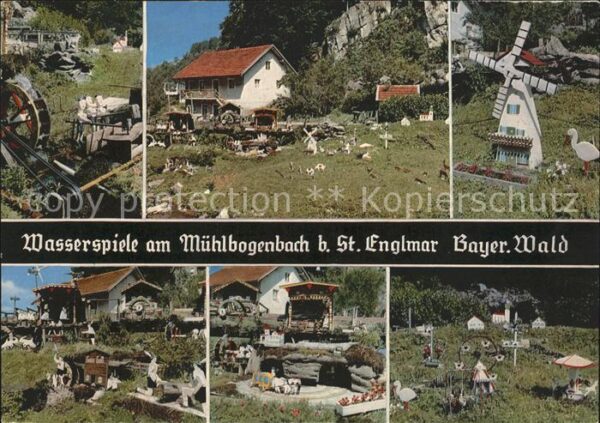 St Englmar Wasserspiel am Mühlbogenbach