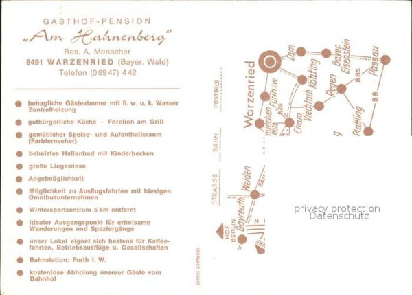 Warzenried Gasthaus am Hahnenberg – Bild 2