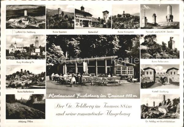 Koenigstein Taunus Restaurant Fuchstanz