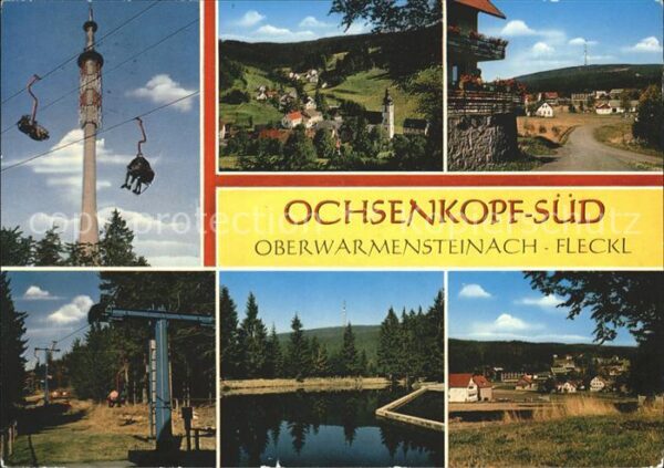 Warmensteinach Ochsenkopf Süd Seilbahn