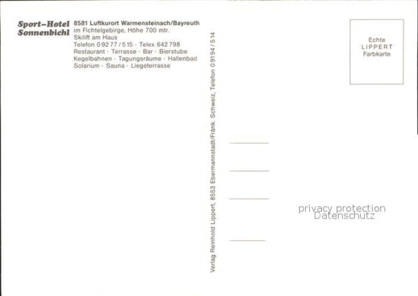 Warmensteinach Sport-Hotel Sonnenbichl Pferdeschlitten – Bild 2
