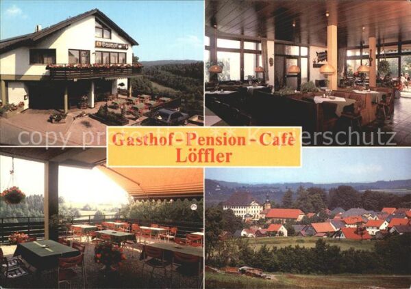 Trockau Pegnitz Gasthaus Pension Cafe Löffler