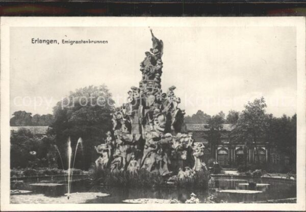 Erlangen Emigrantenbrunnen