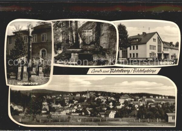 Fichtelberg Bayreuth Mariensäule Hurtigfelsen