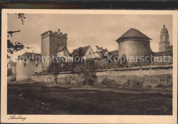 Amberg Oberpfalz Stadtmauer