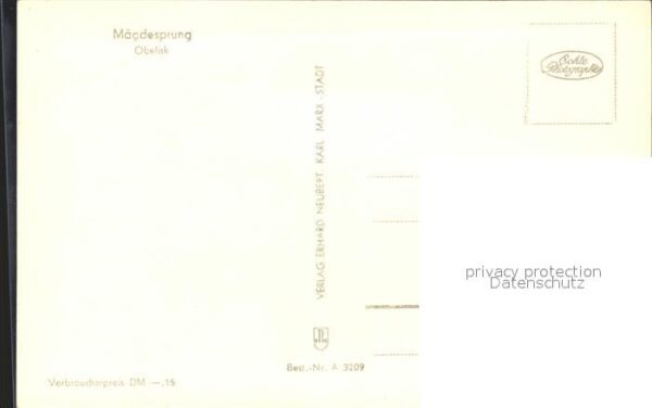 Maegdesprung Obelisk – Bild 2