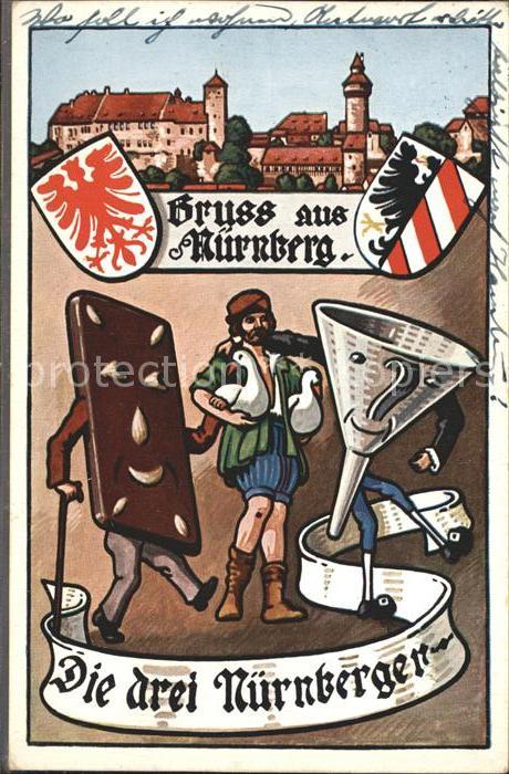 Nuernberg Die drei Nürnberger