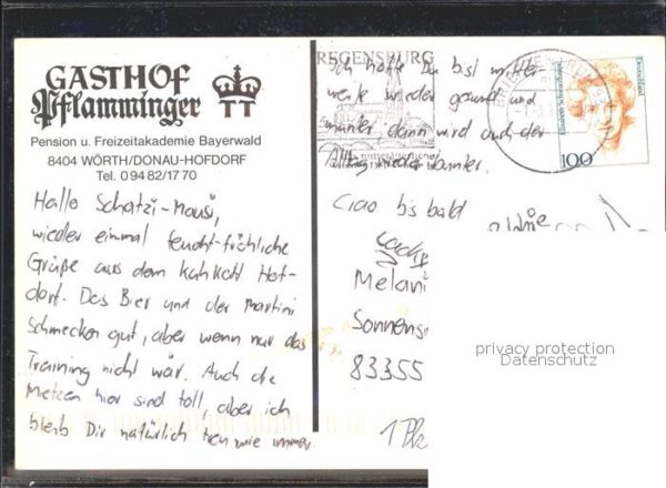 Woerth Donau Hofdorf Gasthaus Pflamminger – Bild 2