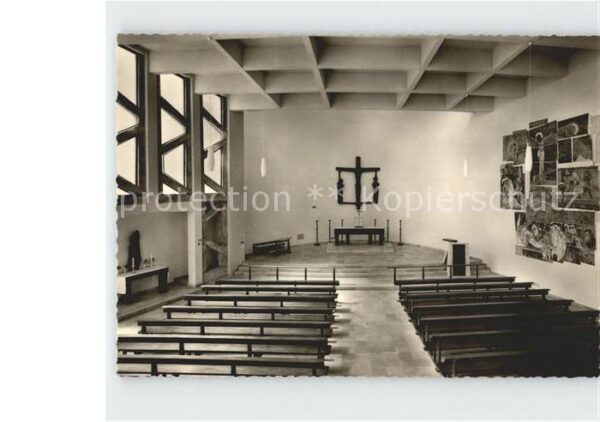 Berlin Hansaviertel Kirche St. Ansgar innen