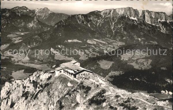 Berchtesgaden Kehlsteinhaus Fliegeraufnahme