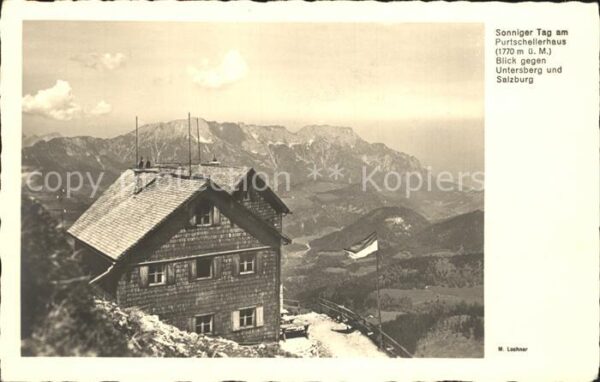 Untersberg Purtschellerhaus Panorama