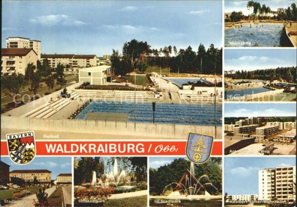 Waldkraiburg Freibad Wellenbad Anton Günther Weg Sta