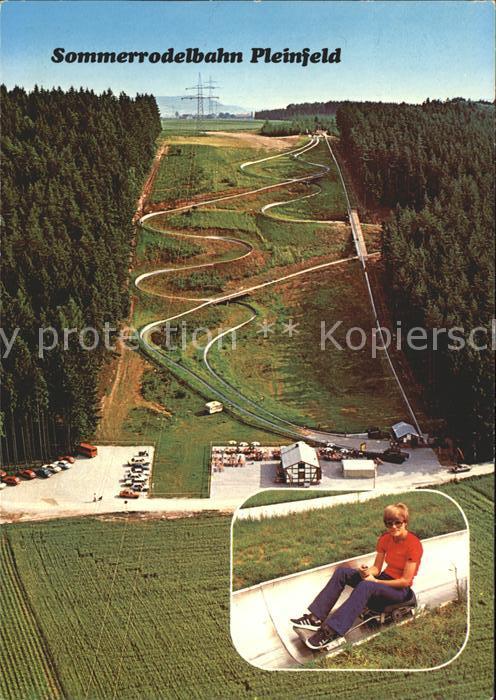 Pleinfeld Sommerrodelbahn Fliegeraufnahme