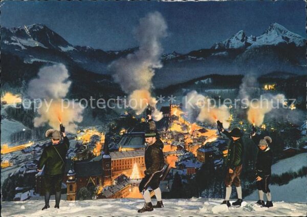 Berchtesgaden bei Nach Weihnachtsbrauch