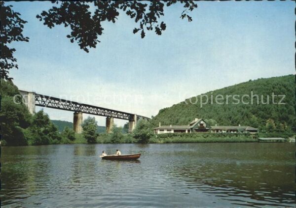 Eiswoog Gasthof Forelle Eisenbahnbrücke