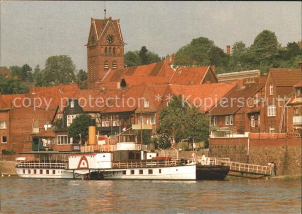 Lauenburg Elbe Elbschiffahrtsmuseum Raddampfer Kaiser