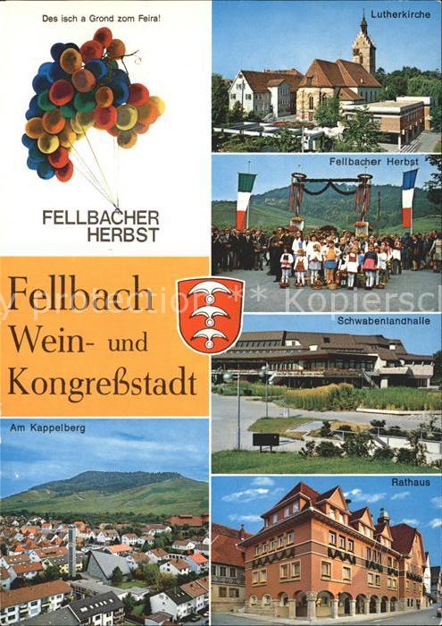 Fellbach Am Kappelberg Lutherkirche Fellbacher H