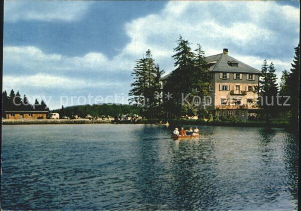 Mummelsee Berghotel Mummelsee Bootspartie
