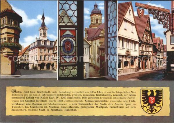 Aalen Altes und neues Rathaus Napoleonfenster