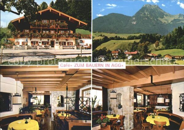 Oberaudorf Cafe Zum Bauern in Agg Gasträume Ortsan