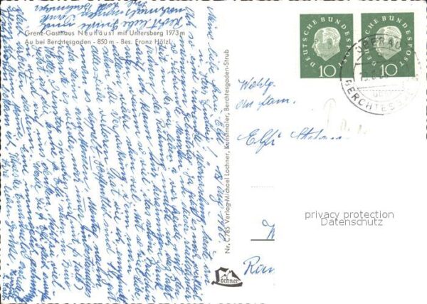 Au Berchtesgaden Grenz Gasthaus Neuhäusl mit Untersberg – Bild 2