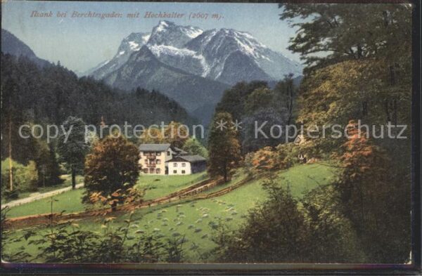Berchtesgaden Ilsank mit Hochkalter