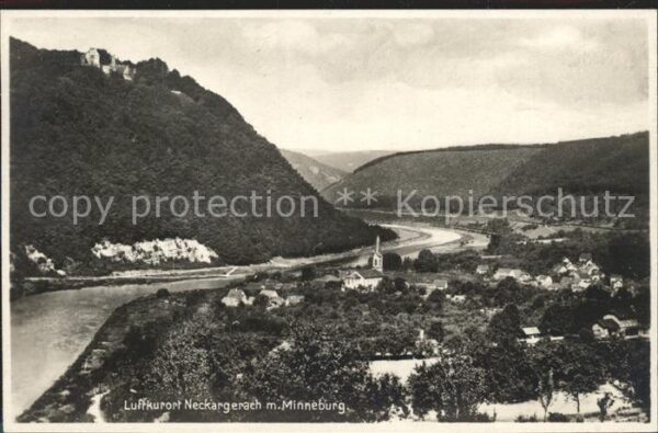 Neckargerach mit Minneburg