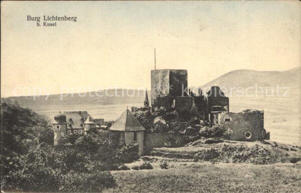 Kusel Burgruine Lichtenberg