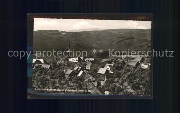 Rothenberg Odenwald Ortsansicht