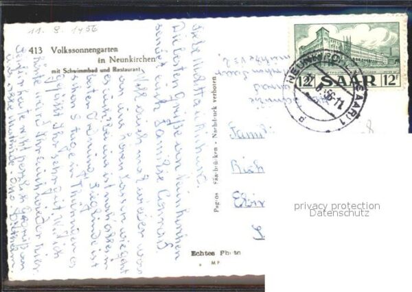 Neunkirchen Saar Volkssonnengarten mit Schwimmbad und Re – Bild 2