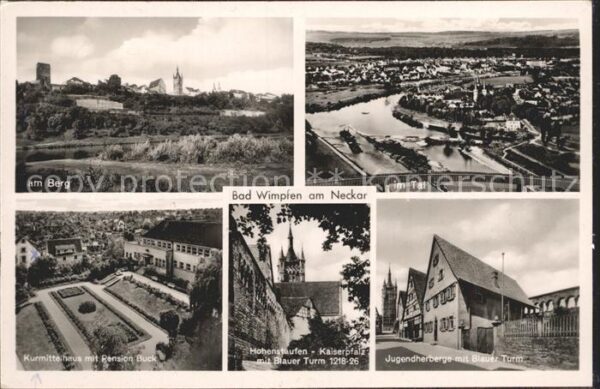 Bad Wimpfen Am Berg Im Tal Kurmittelhaus Hohenstauf