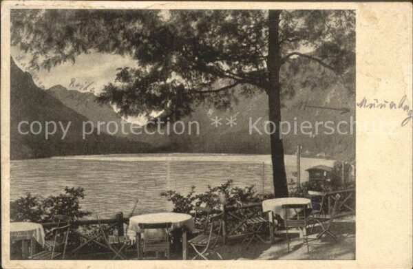 Bad Reichenhall Gaststätte Terrassen Cafe zum Salachsee