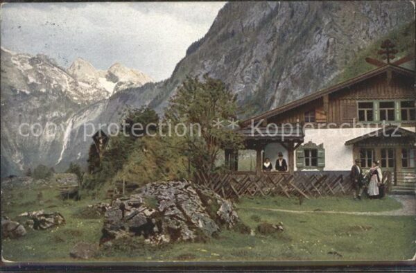 Berchtesgaden Saletalalpe am Obersee