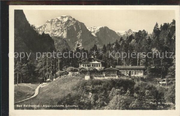 Bad Reichenhall Alpengaststätte Schroffen