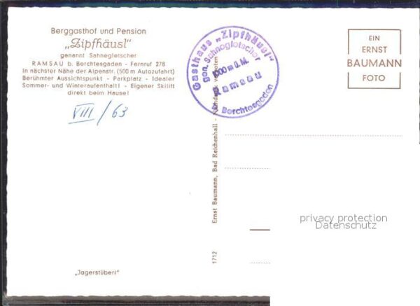 Ramsau Berchtesgaden Berggasthof und Pension Zipfhäusl – Bild 2