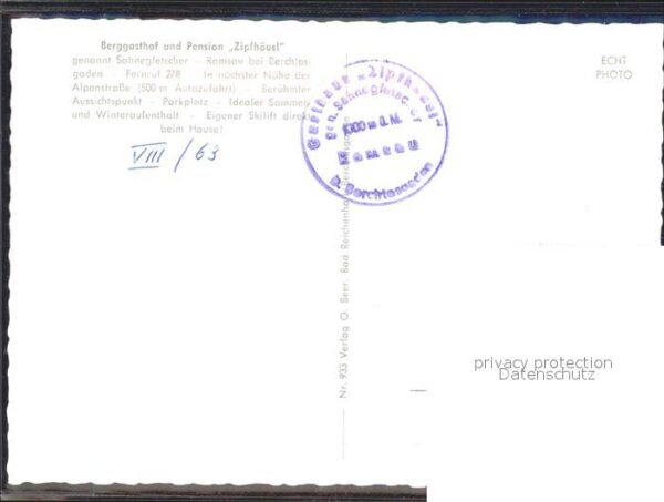 Ramsau Berchtesgaden Berggasthaus Pension Zipfhäusl mit Watz – Bild 2