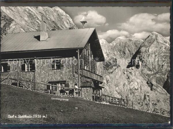 Berchtesgaden Carl von Stahlhaus am Torrenerjoch Land